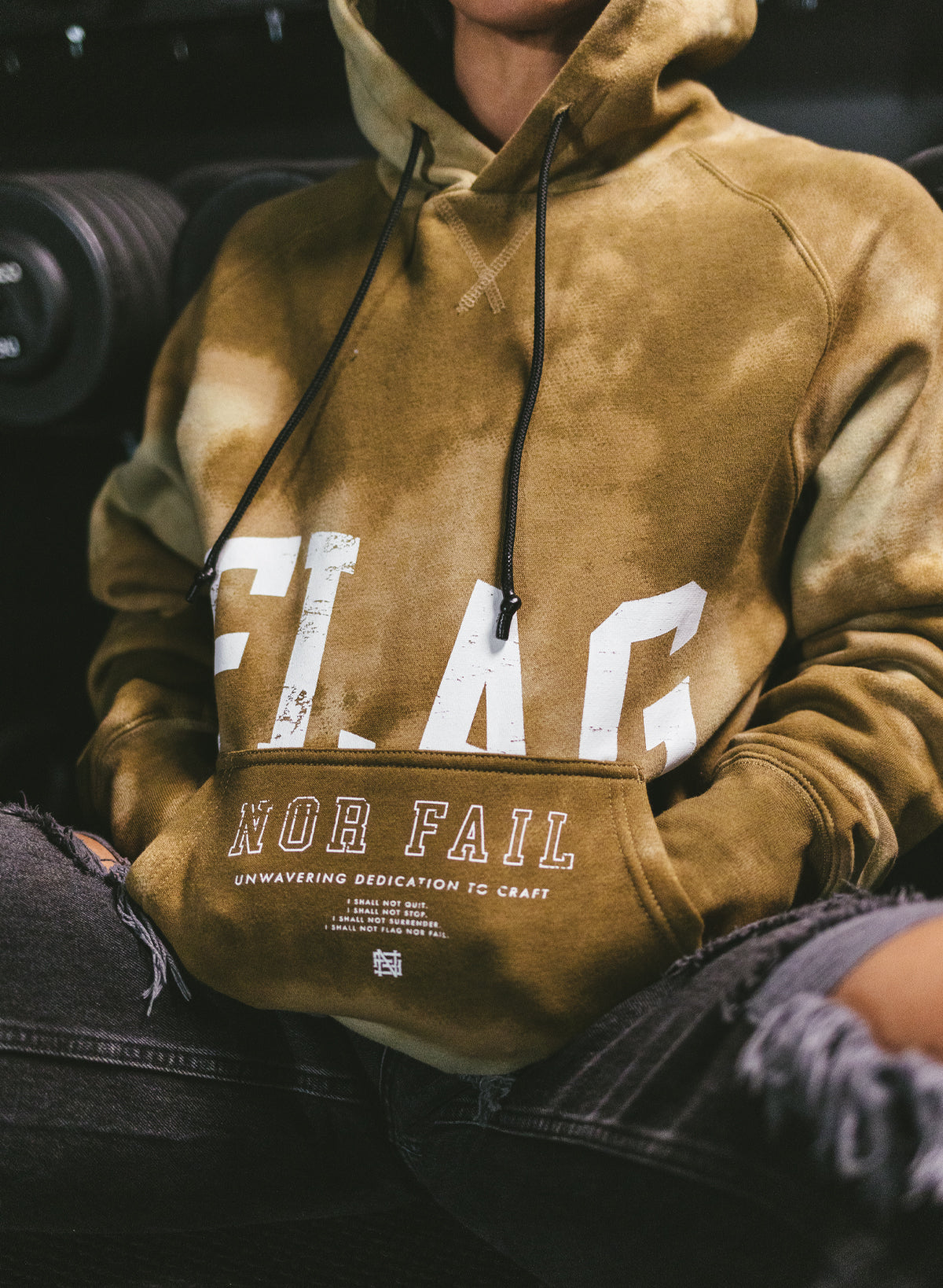 パーカー・フーディ HUECLOSET Camo Hoodie Zip-Up 25KERO173 camo-hq-oak-leaf-
