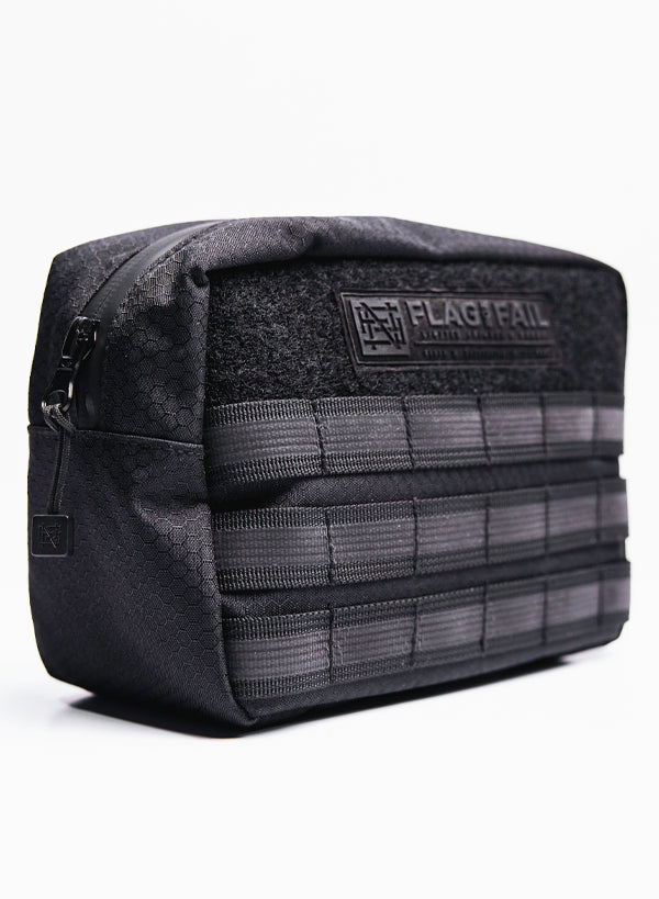 Photo of the left side of the 6in Utility Pouch.