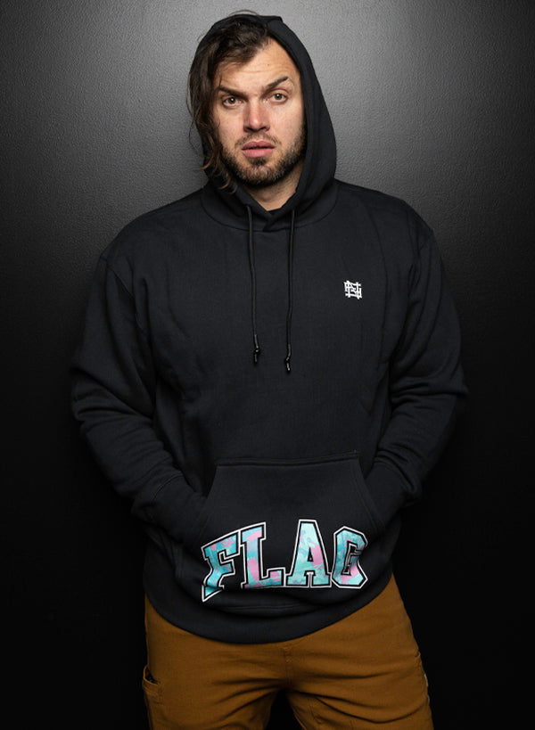 SUDADERA ROCKER - FLORAL