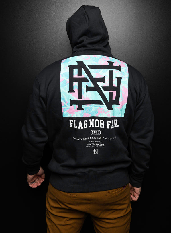 SUDADERA ROCKER - FLORAL