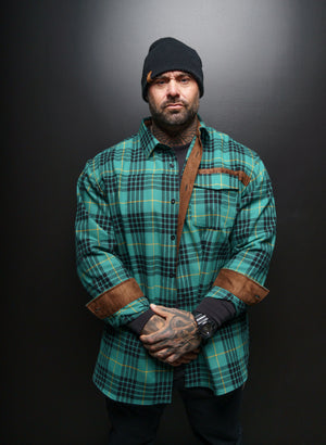 Flag Nor Fail Men's Forever Flannel - Red XSmall