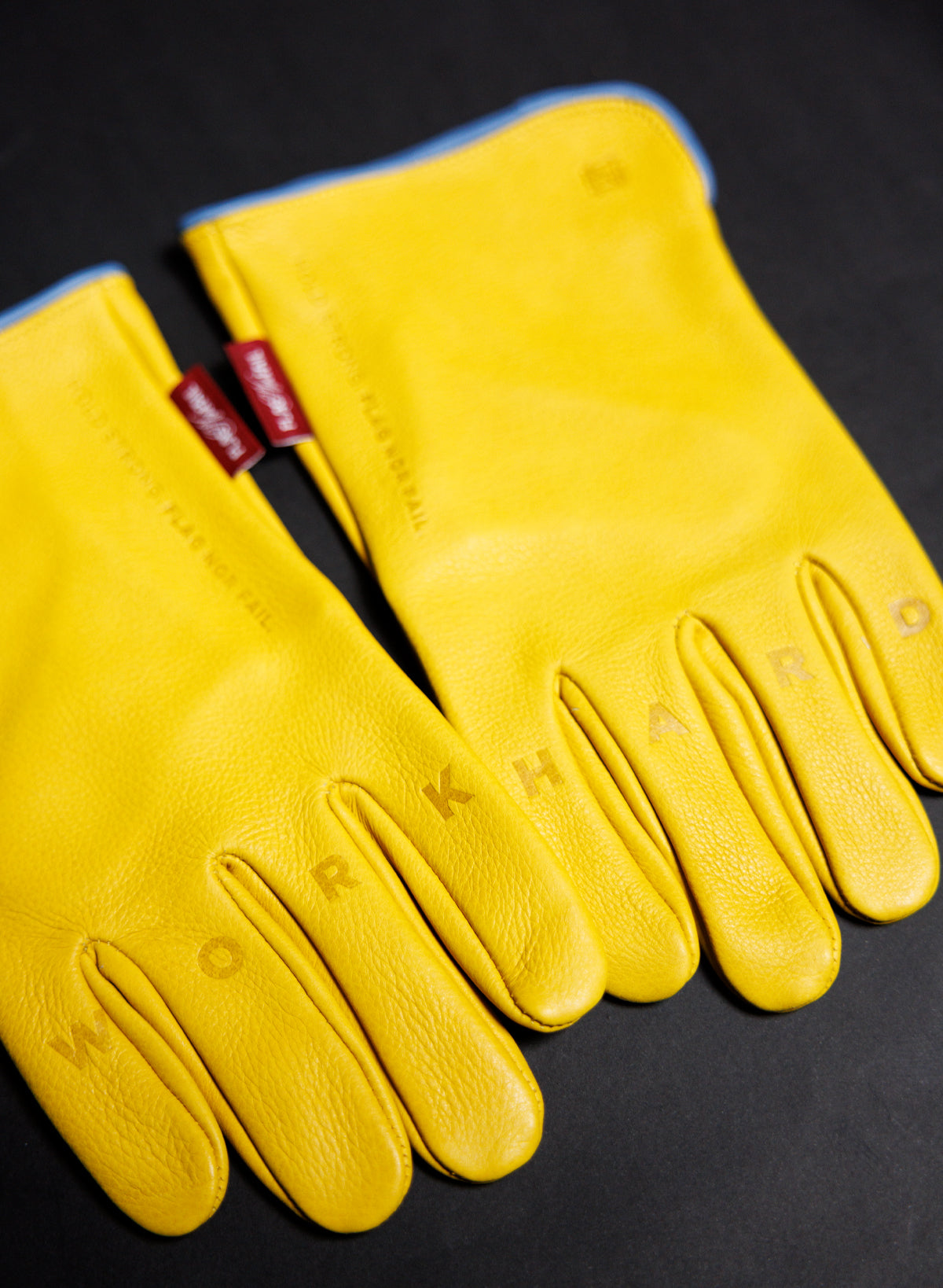 WORK GLOVES - YELLOW – FLAG NOR FAIL
