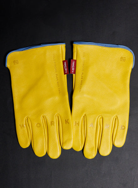 WORK GLOVES - YELLOW – FLAG NOR FAIL