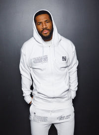 MORE THAN EVER ZIP UP - WHITE thumbnail
