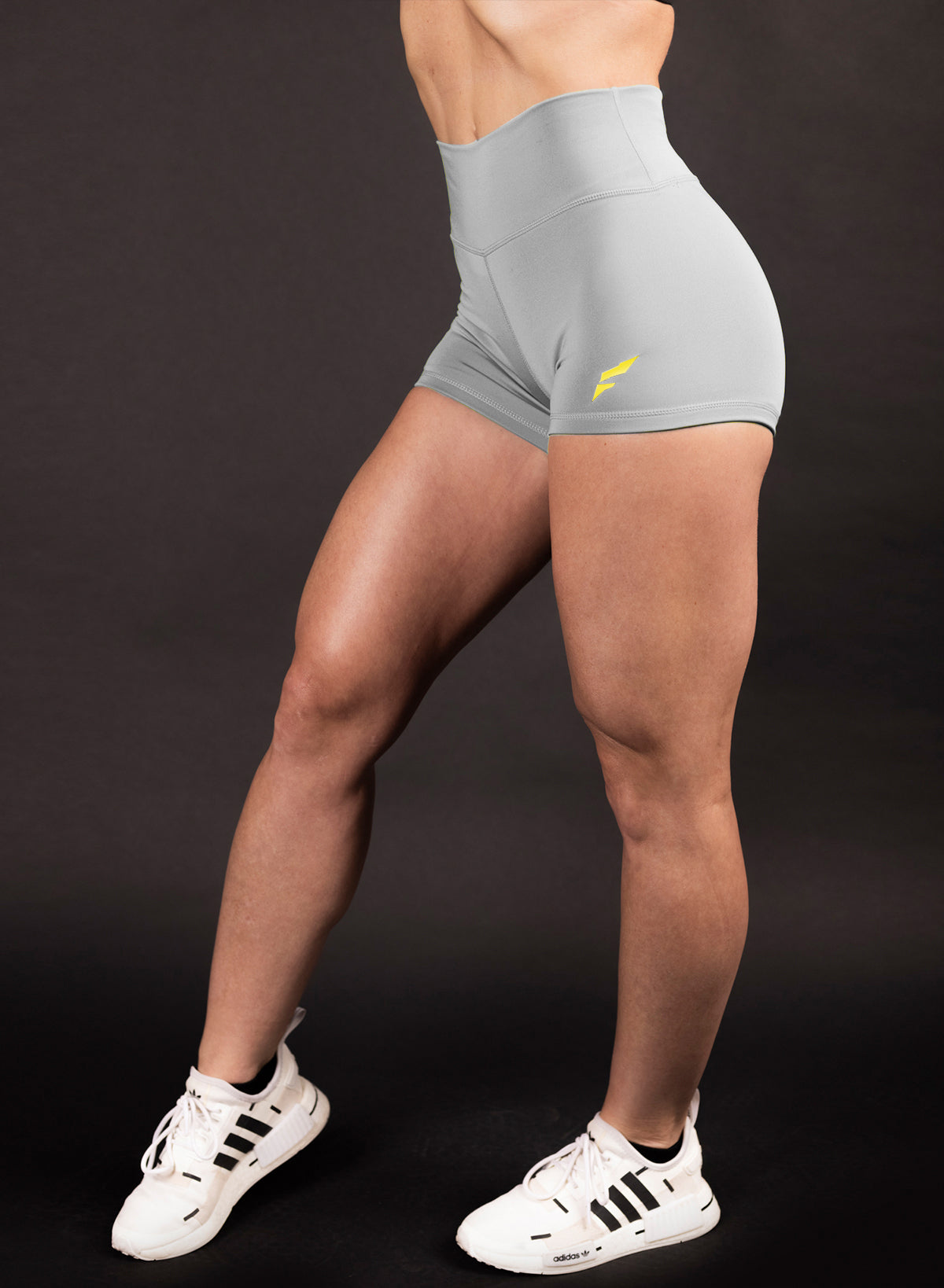 Grey compression hot sale shorts