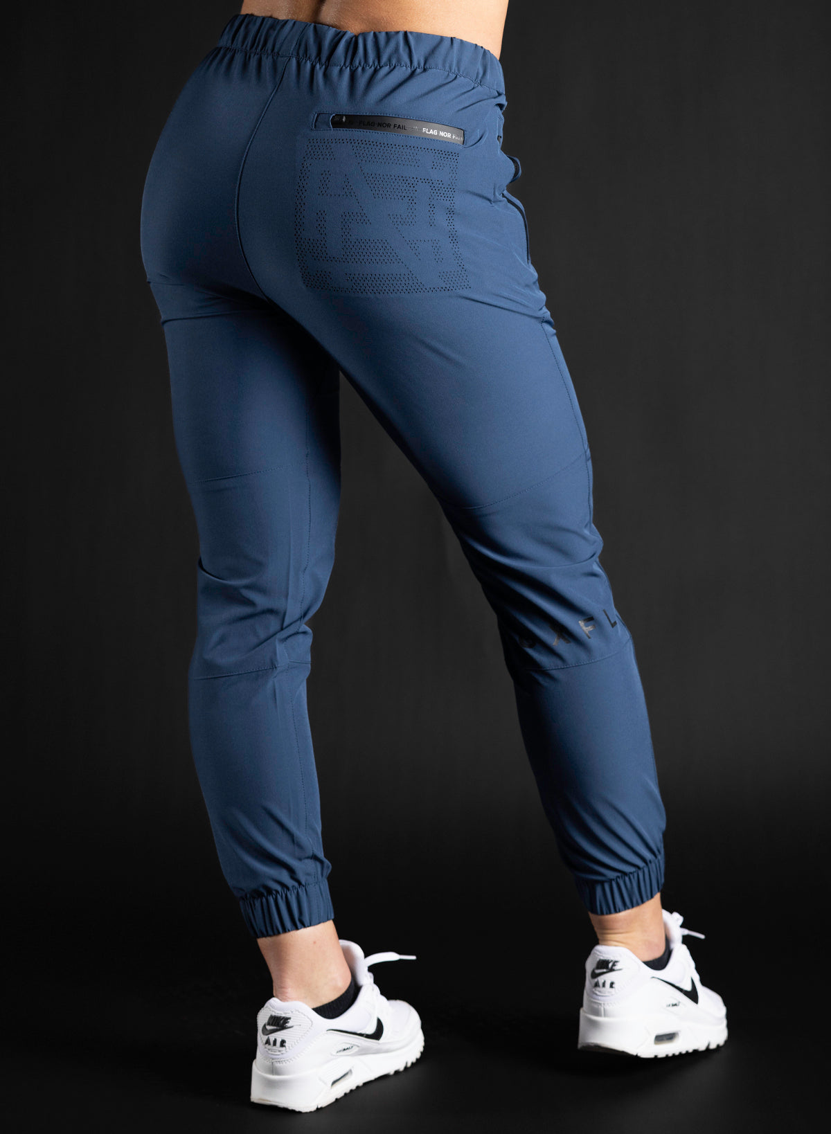 Navy blue best sale ladies joggers