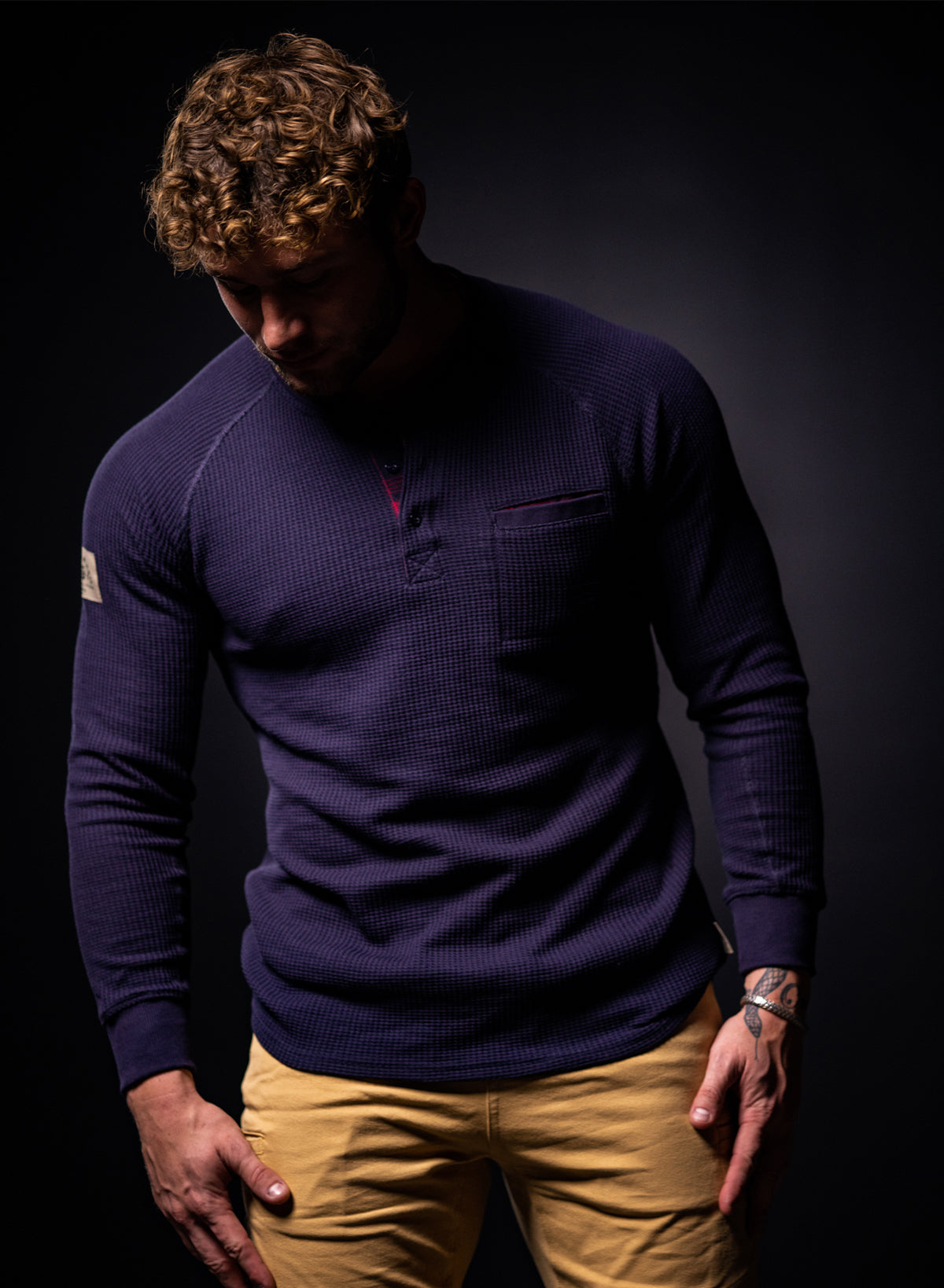 MEN'S FOREVER HEAVYWEIGHT THERMAL - NAVY