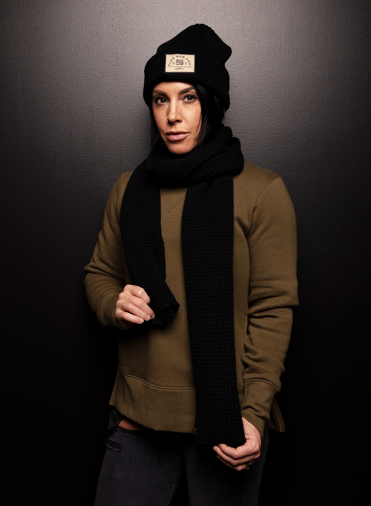 BUFANDA FOREVER - NEGRO