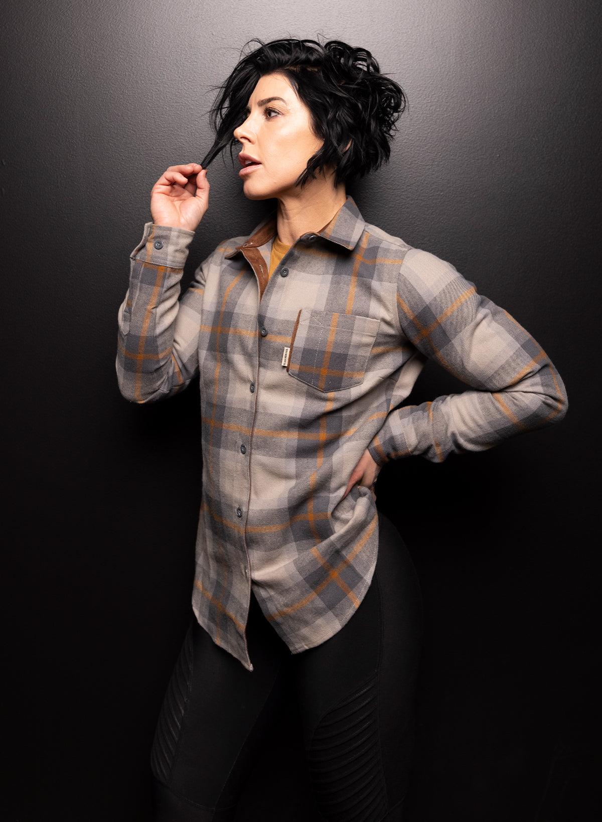 WOMEN'S FOREVER FLANNEL - TIMBER